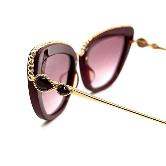 NEW!!! BOUCHERON Paris Sunglasses BC0140S 003 Authentic - Picture 7 of 11